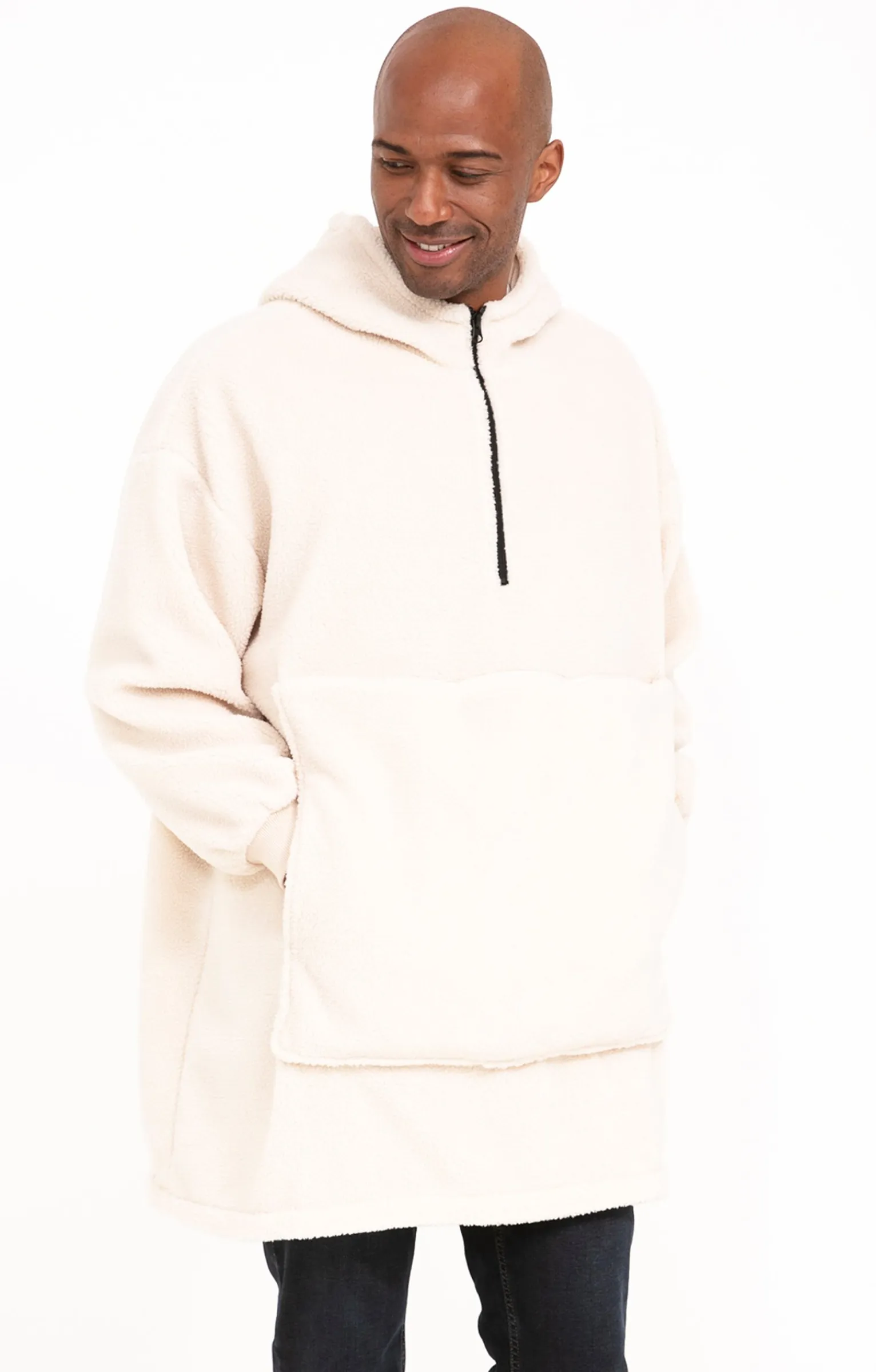Sous-vêtements & Nuit<Armand Thiery Poncho chaud - Beige