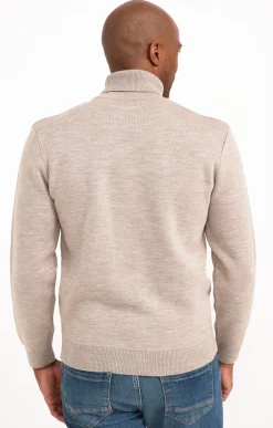 Pulls & Gilets<Armand Thiery Pull col roulé - Beige