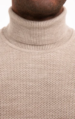 Pulls & Gilets<Armand Thiery Pull col roulé - Beige