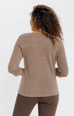 Pulls & Cardigans<Armand Thiery PULL BI MATIERE - Camel