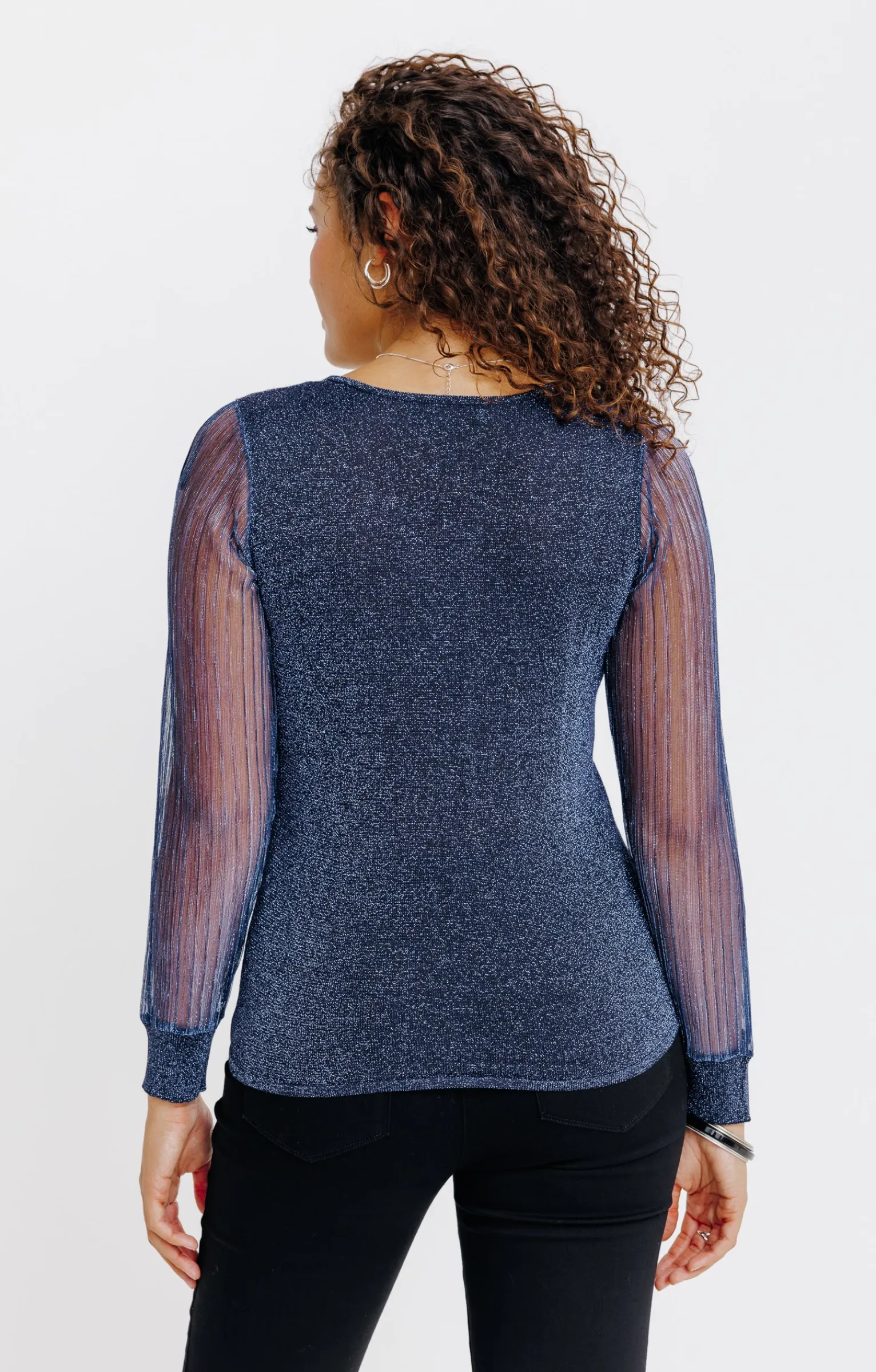 Pulls & Cardigans<Armand Thiery PULL BI MATIERE - Marine