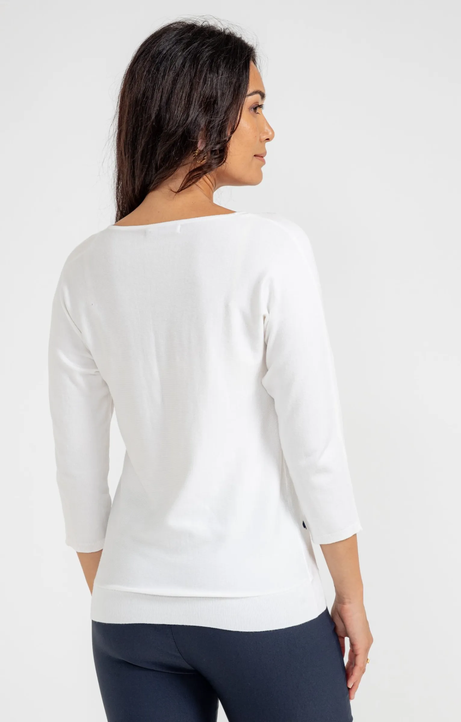 Pulls & Cardigans<Armand Thiery Pull broderie cœur - Écru