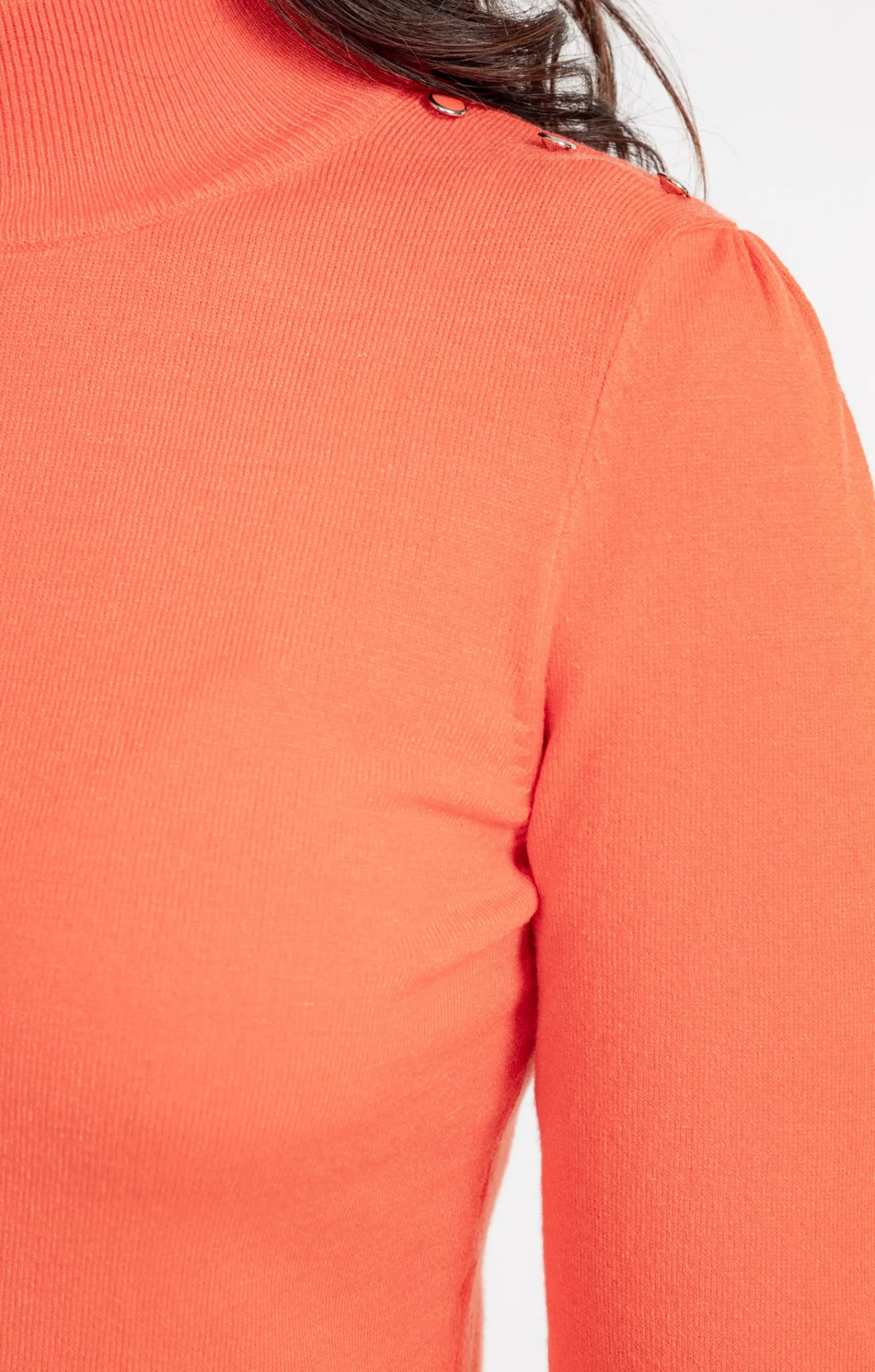 Pulls & Cardigans<Armand Thiery Pull col montant - Mandarine