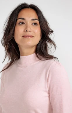 Pulls & Cardigans<Armand Thiery Pull col montant - Rose