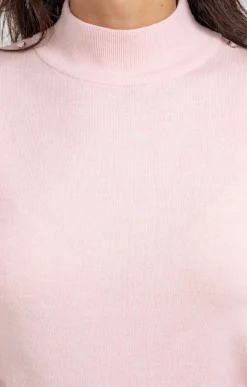 Pulls & Cardigans<Armand Thiery Pull col montant - Rose