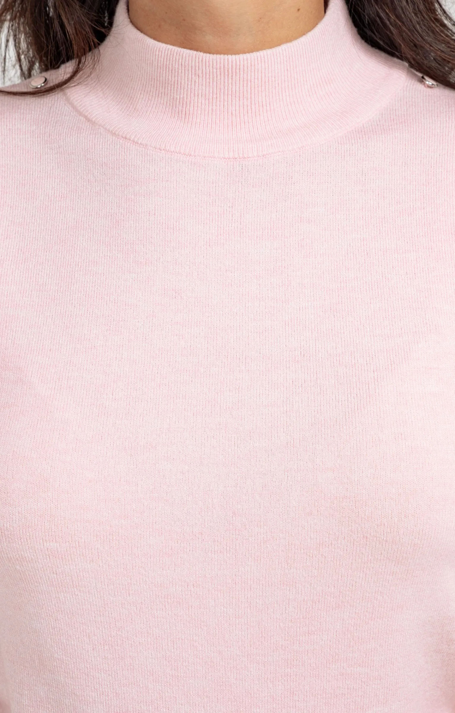 Pulls & Cardigans<Armand Thiery Pull col montant - Rose