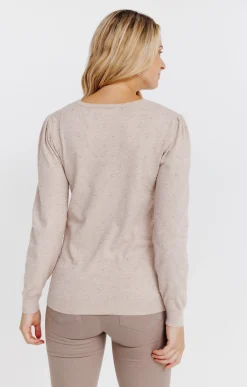 Pulls & Cardigans<Armand Thiery Pull col rond - Beige