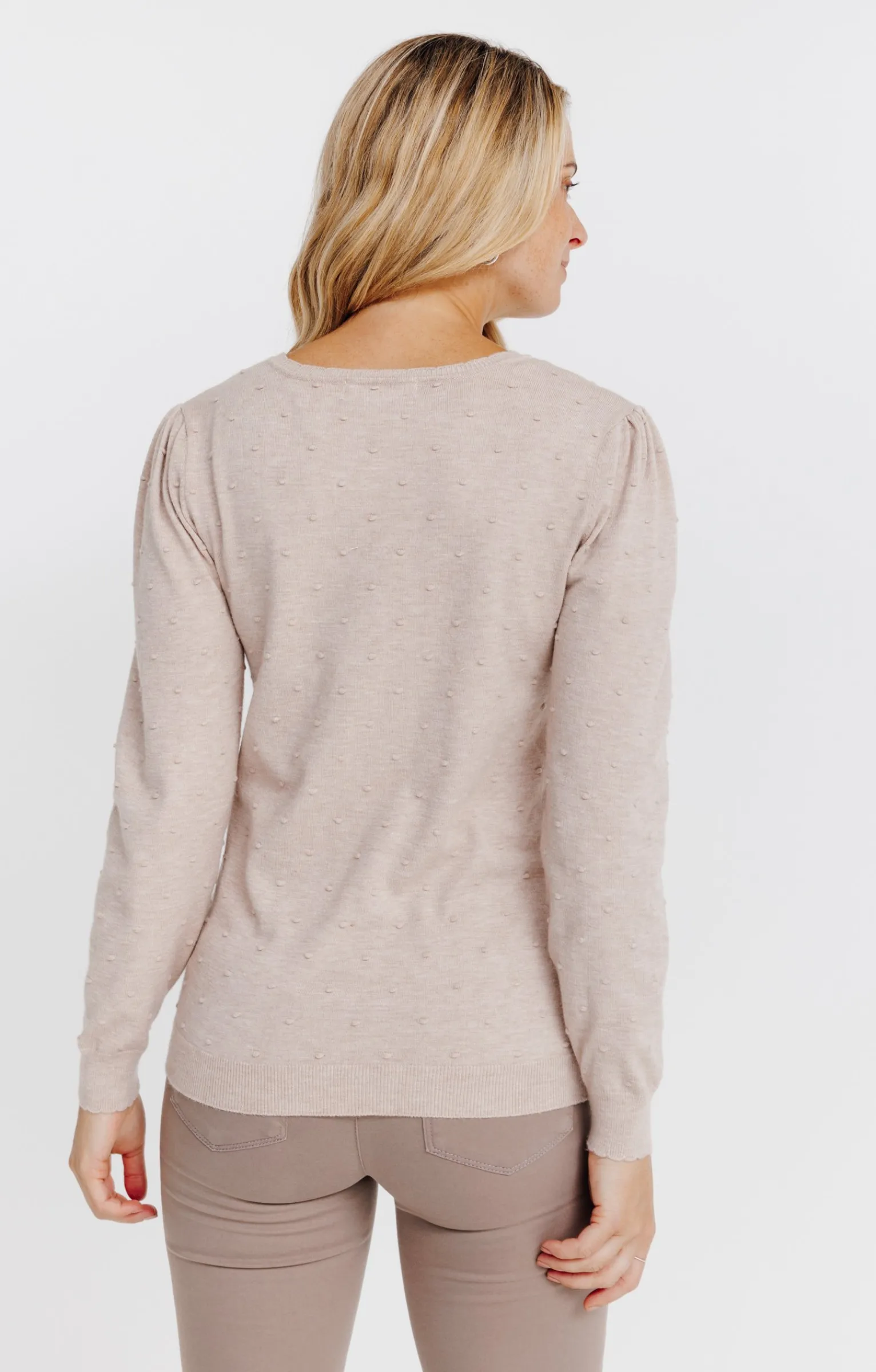 Pulls & Cardigans<Armand Thiery Pull col rond - Beige