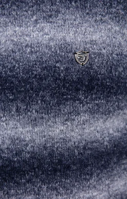 Pulls & Gilets<Armand Thiery Pull col rond dégradé - Bleu