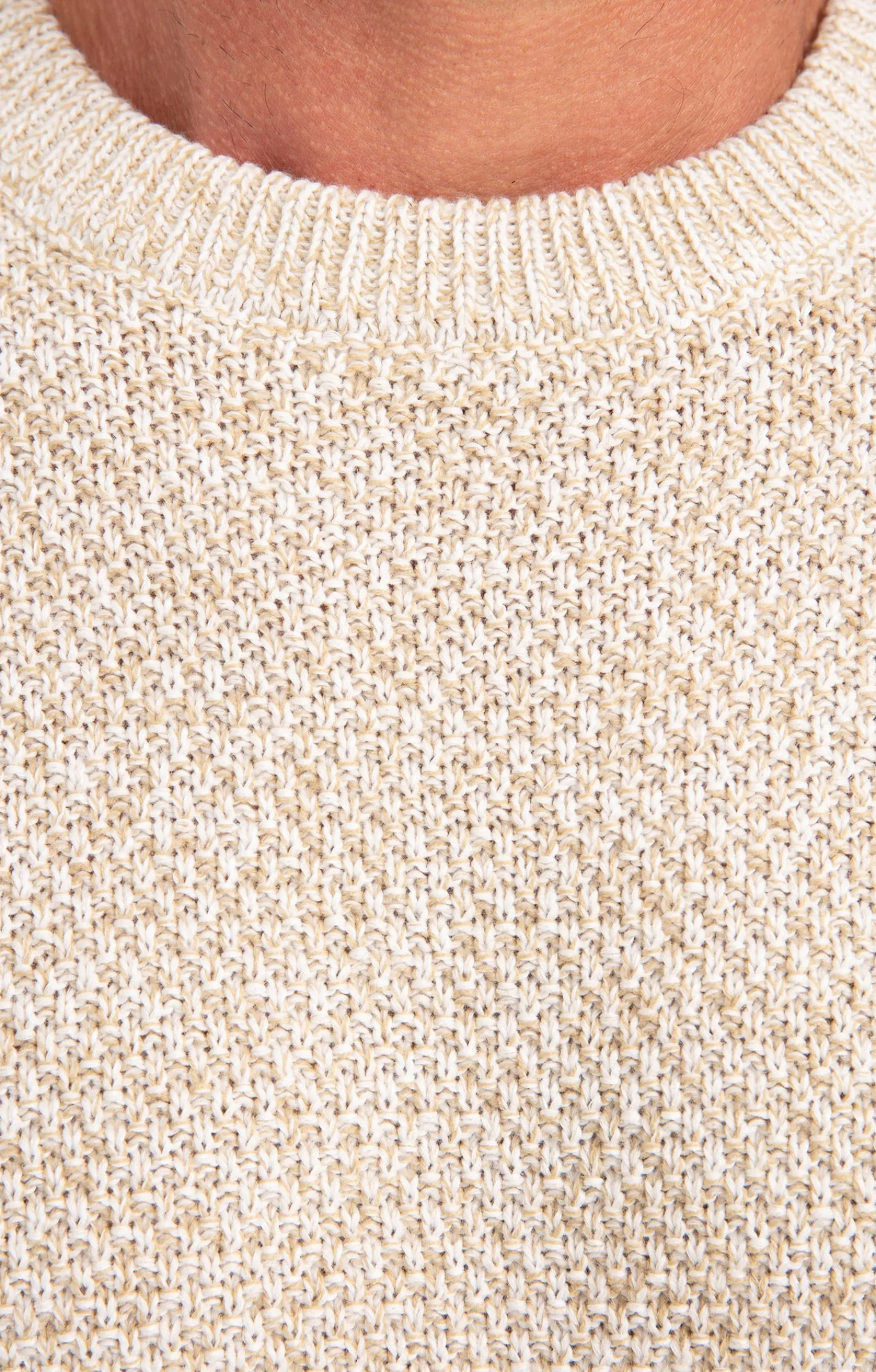 Pulls & Gilets<Armand Thiery Pull col rond ecru - Écru