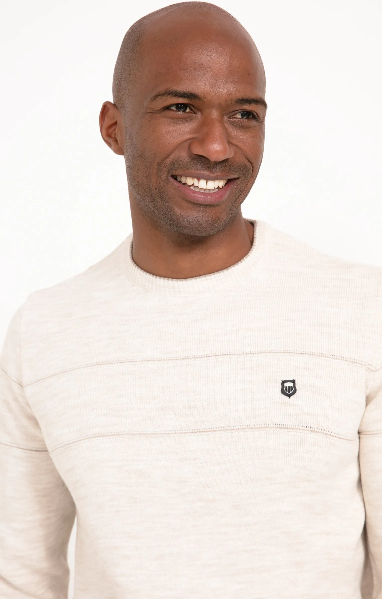 Pulls & Gilets<Armand Thiery Pull col rond uni - Écru