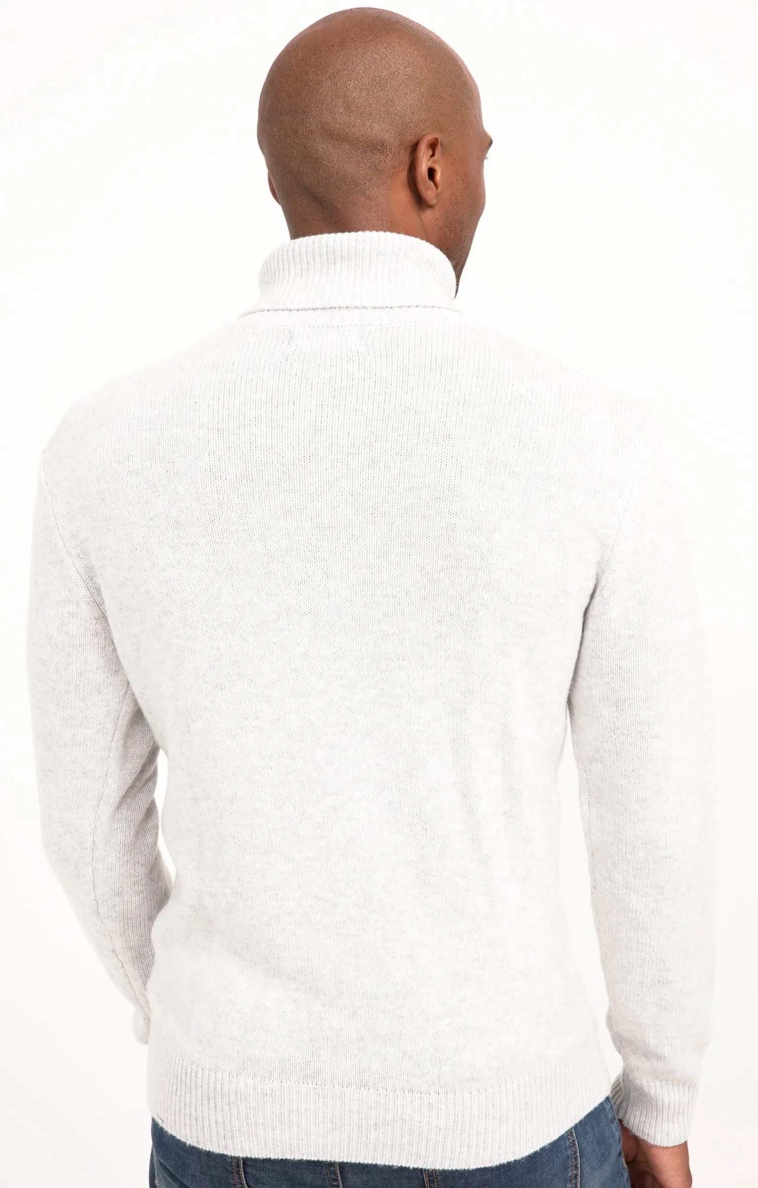 Pulls & Gilets<Armand Thiery Pull col roulé torsadé - Grisclair