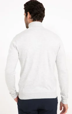 Pulls & Gilets<Armand Thiery Pull col roulé uni - Écru