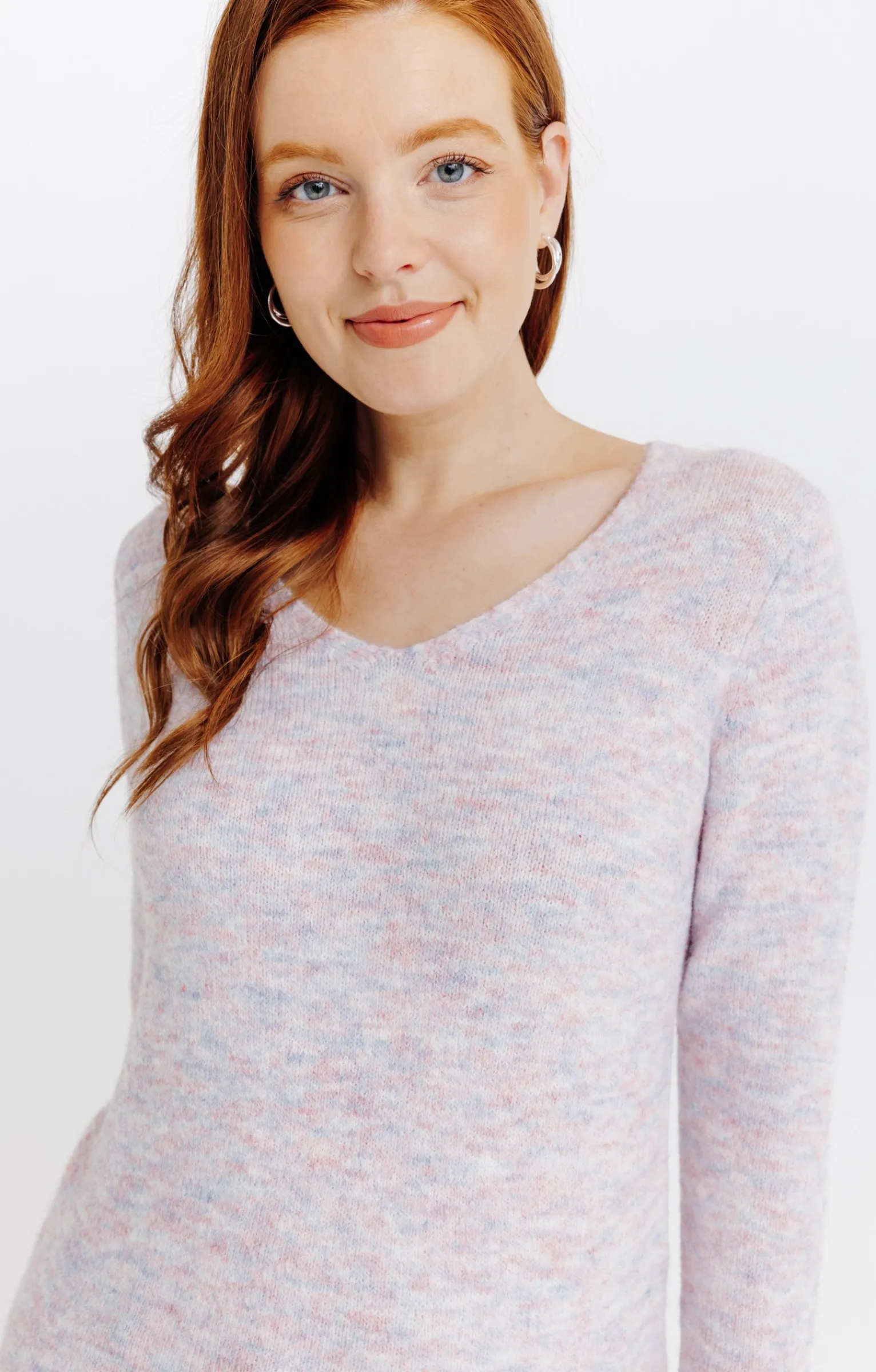 Pulls & Cardigans<Armand Thiery Pull col V - Rose