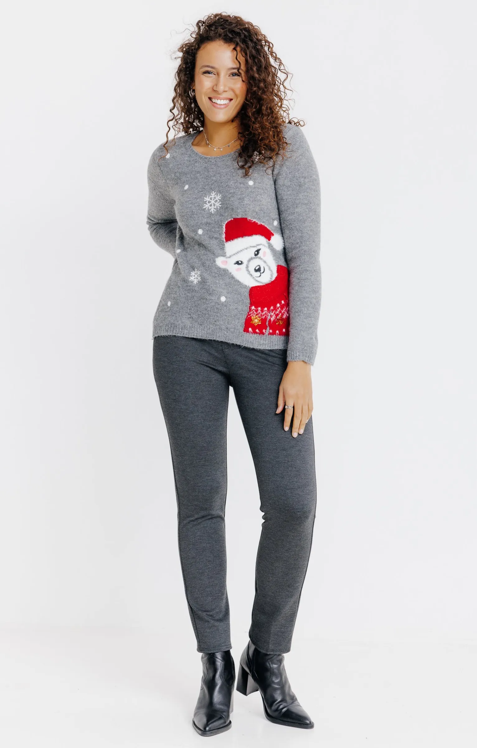 Pulls & Cardigans<Armand Thiery PULL DE NOEL - Grisclair