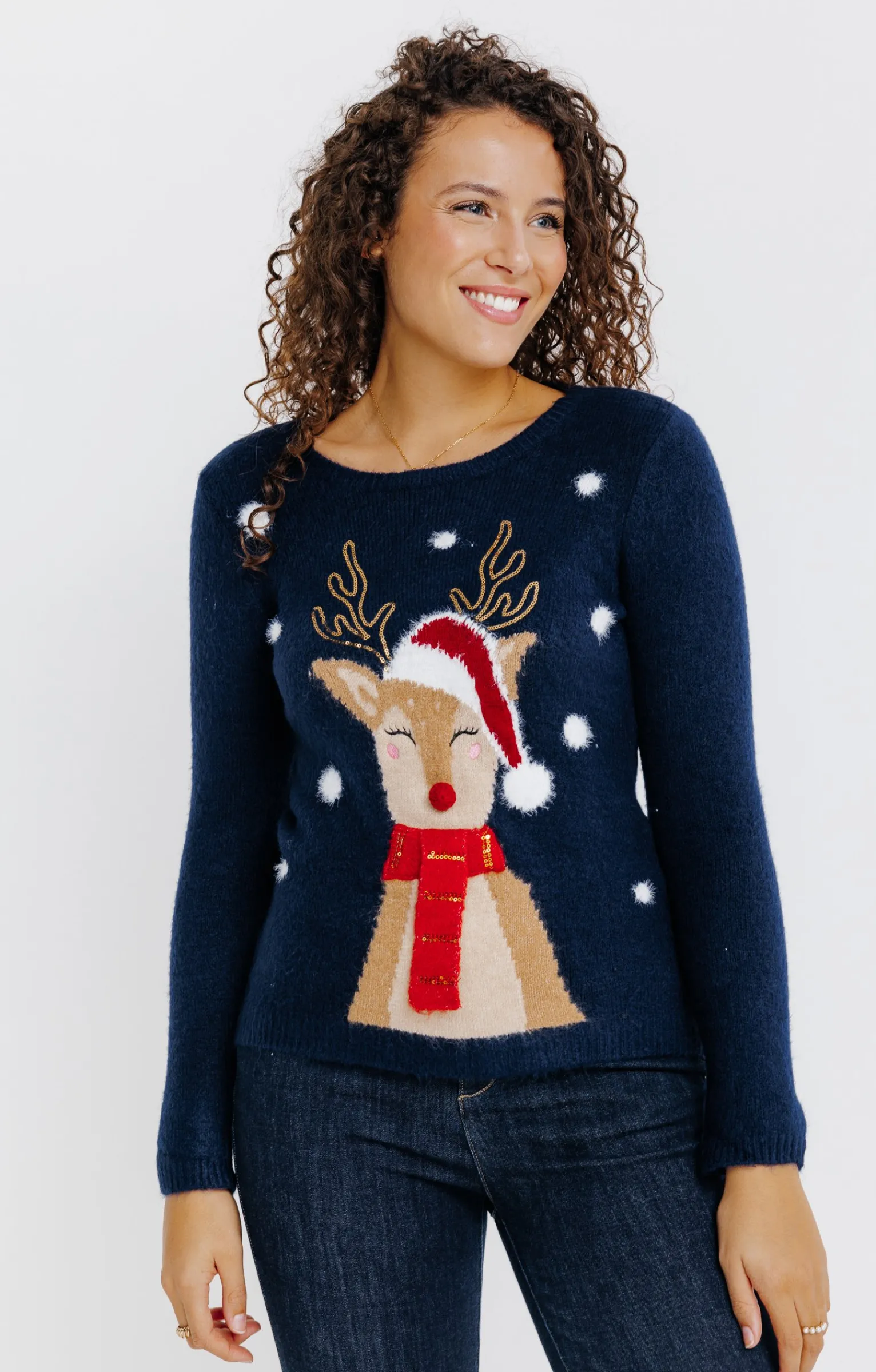 Pulls & Cardigans<Armand Thiery PULL DE NOEL - Marine