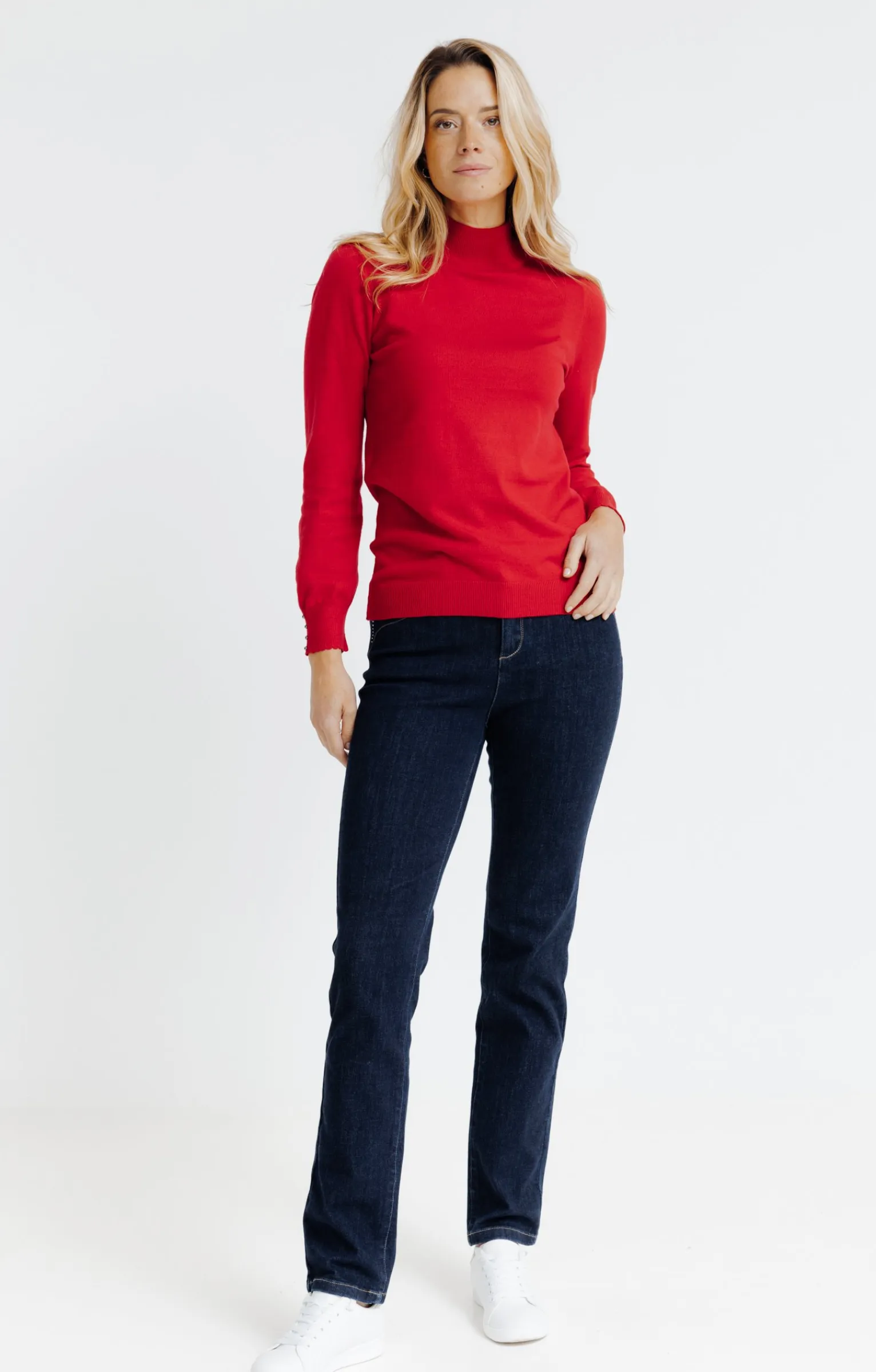 Pulls & Cardigans<Armand Thiery Pull détails festons - Rouge