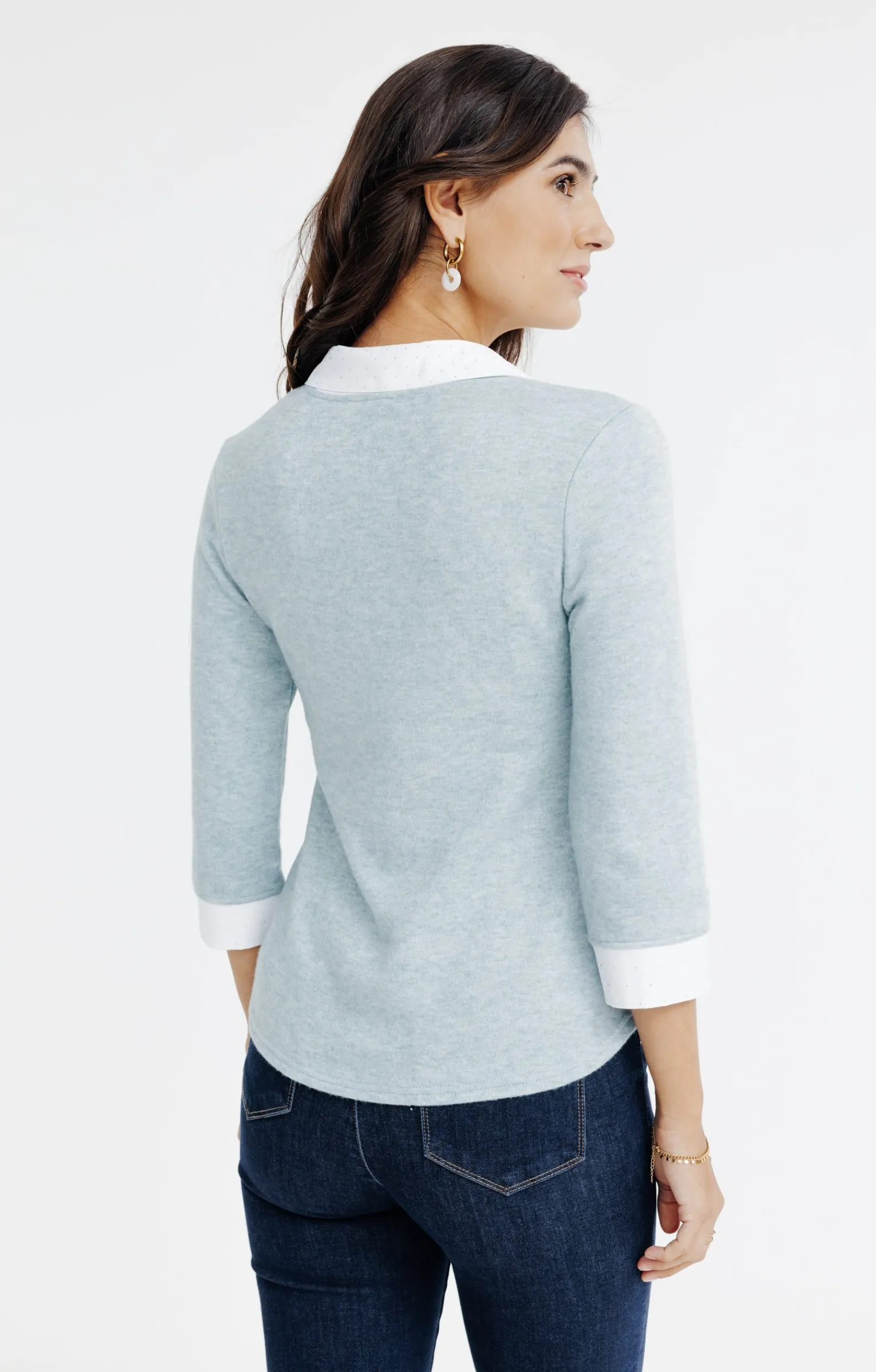 Pulls & Cardigans<Armand Thiery Pull 2-en-1 - Vertnil
