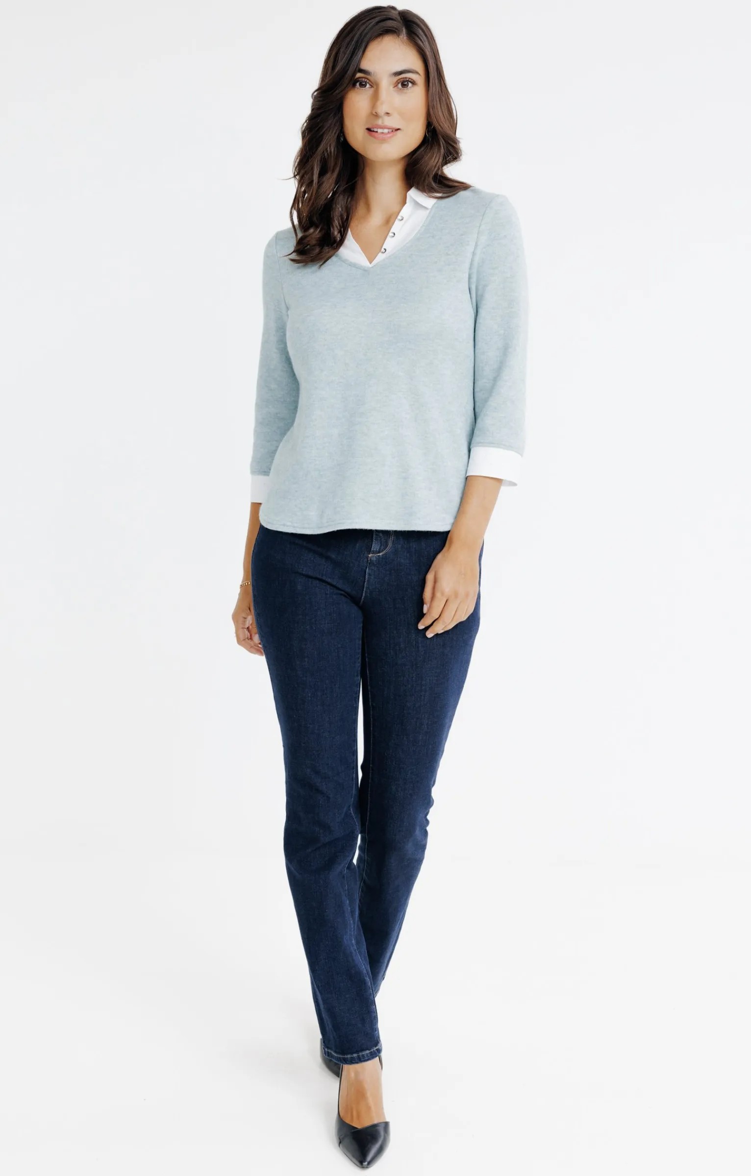 Pulls & Cardigans<Armand Thiery Pull 2-en-1 - Vertnil