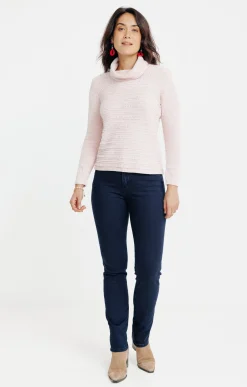 Pulls & Cardigans<Armand Thiery PULL EN CHENILLE TRICOTAGE FANTAISIE - Rose