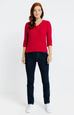 Pulls & Cardigans<Armand Thiery Pull en maille fantaisie - Fuchsia