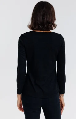 Pulls & Cardigans<Armand Thiery Pull 2-en-1 pampilles et perles - Noir