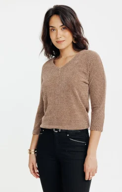 Pulls & Cardigans<Armand Thiery Pull fantaisie - Marronclair