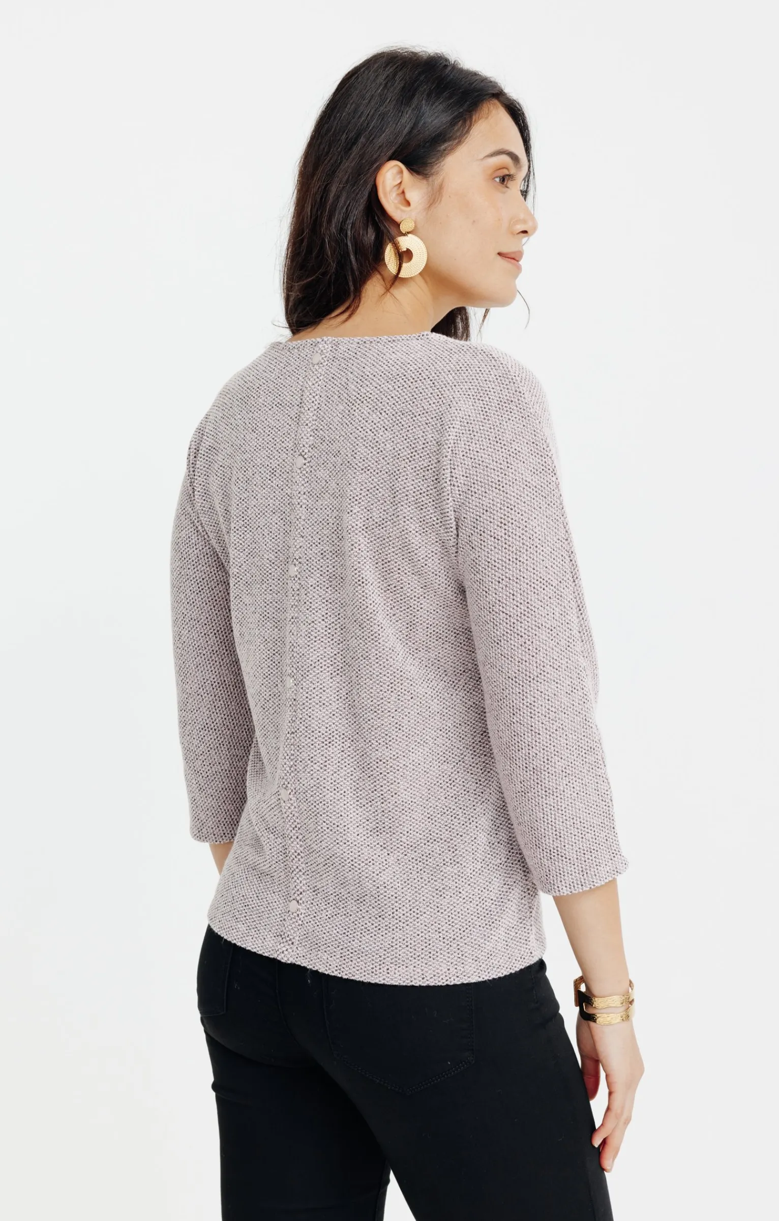 Pulls & Cardigans<Armand Thiery Pull fantaisie - Rose