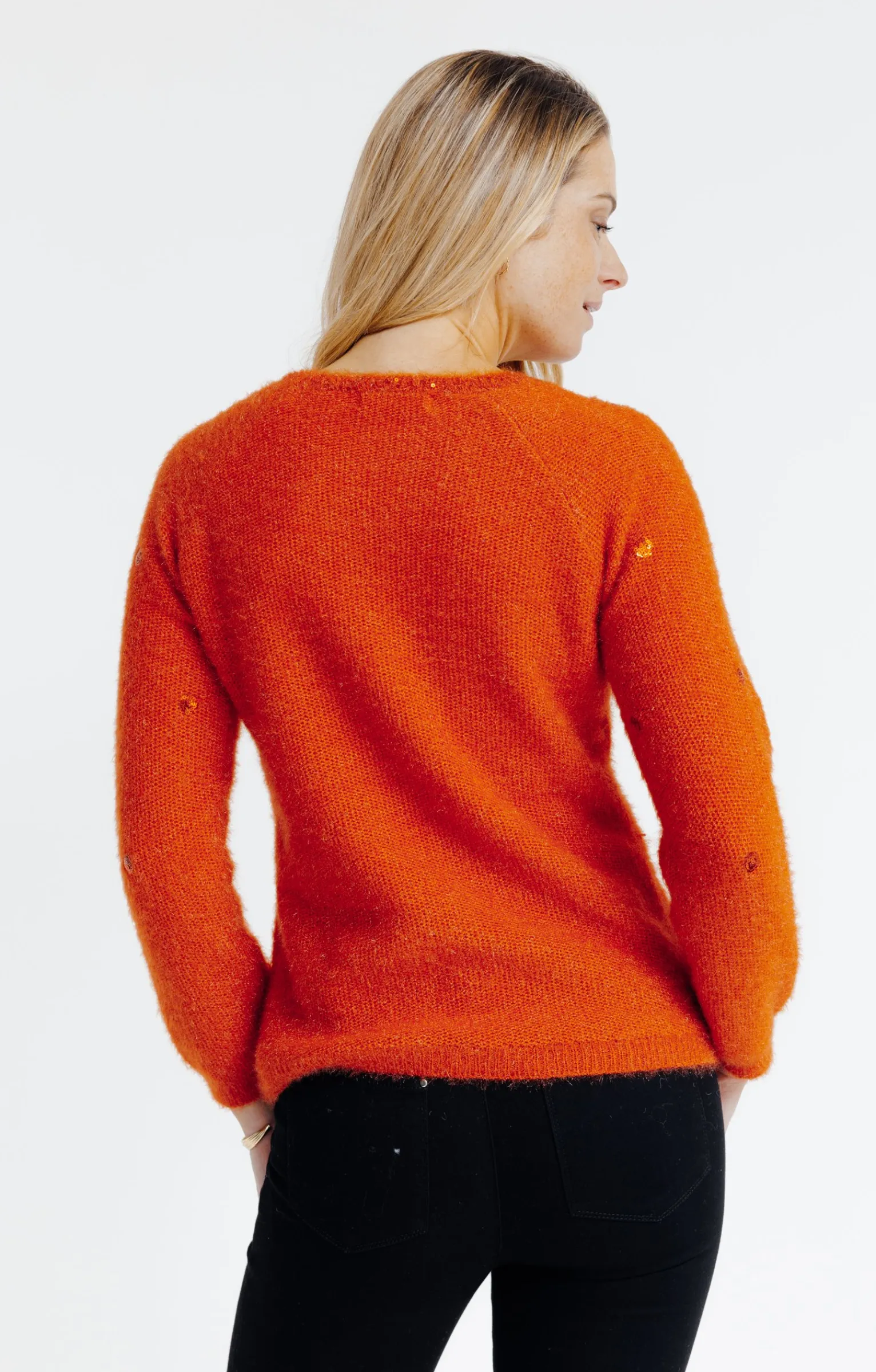 Pulls & Cardigans<Armand Thiery Pull fluffy - Orange