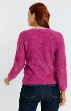 Pulls & Cardigans<Armand Thiery Pull fluffy - Pivoine