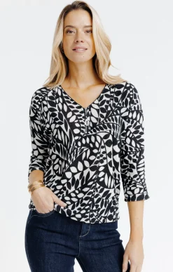 Pulls & Cardigans<Armand Thiery PULL IMPRIME ALL OVER - Écru