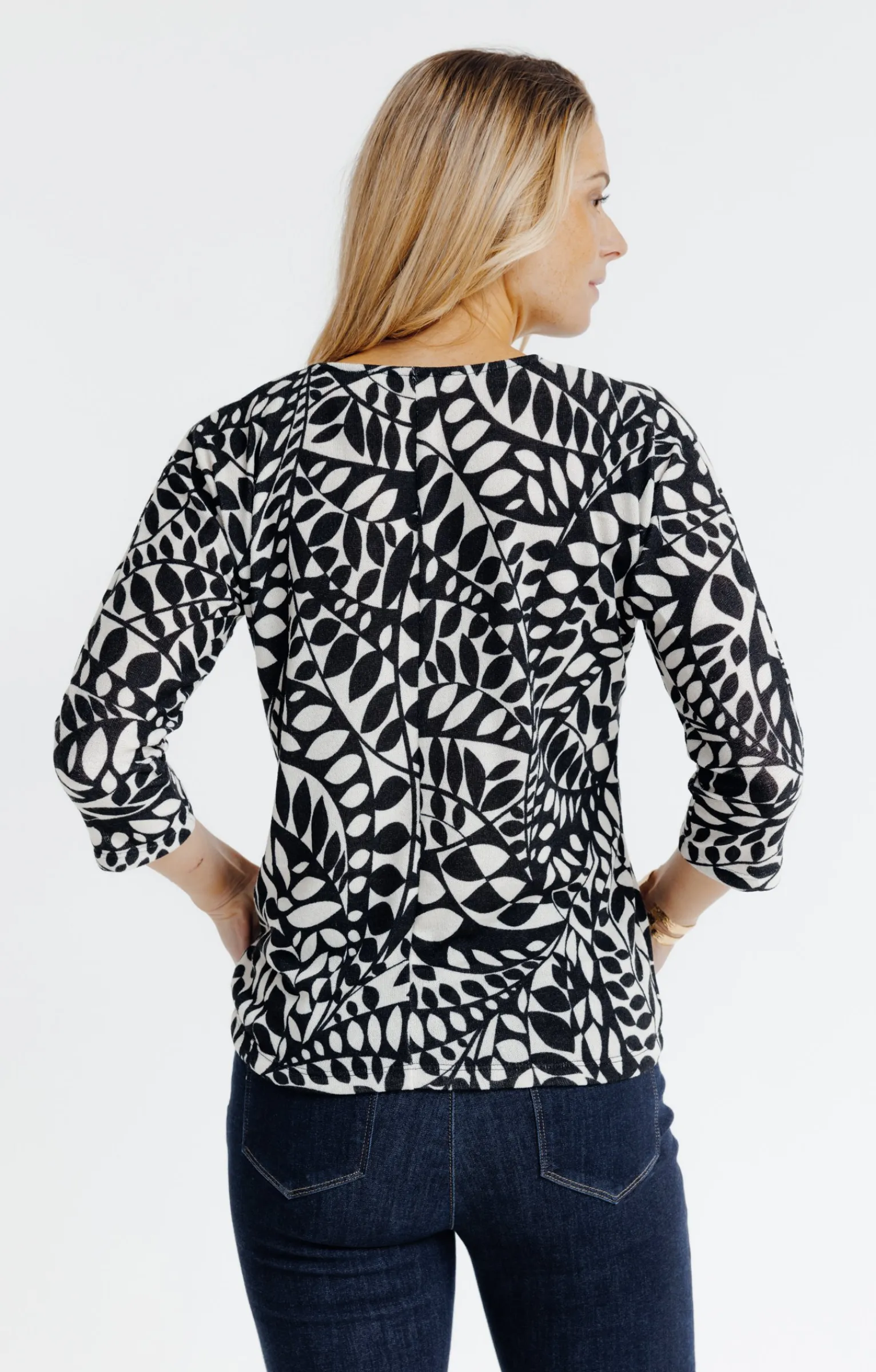 Pulls & Cardigans<Armand Thiery PULL IMPRIME ALL OVER - Écru