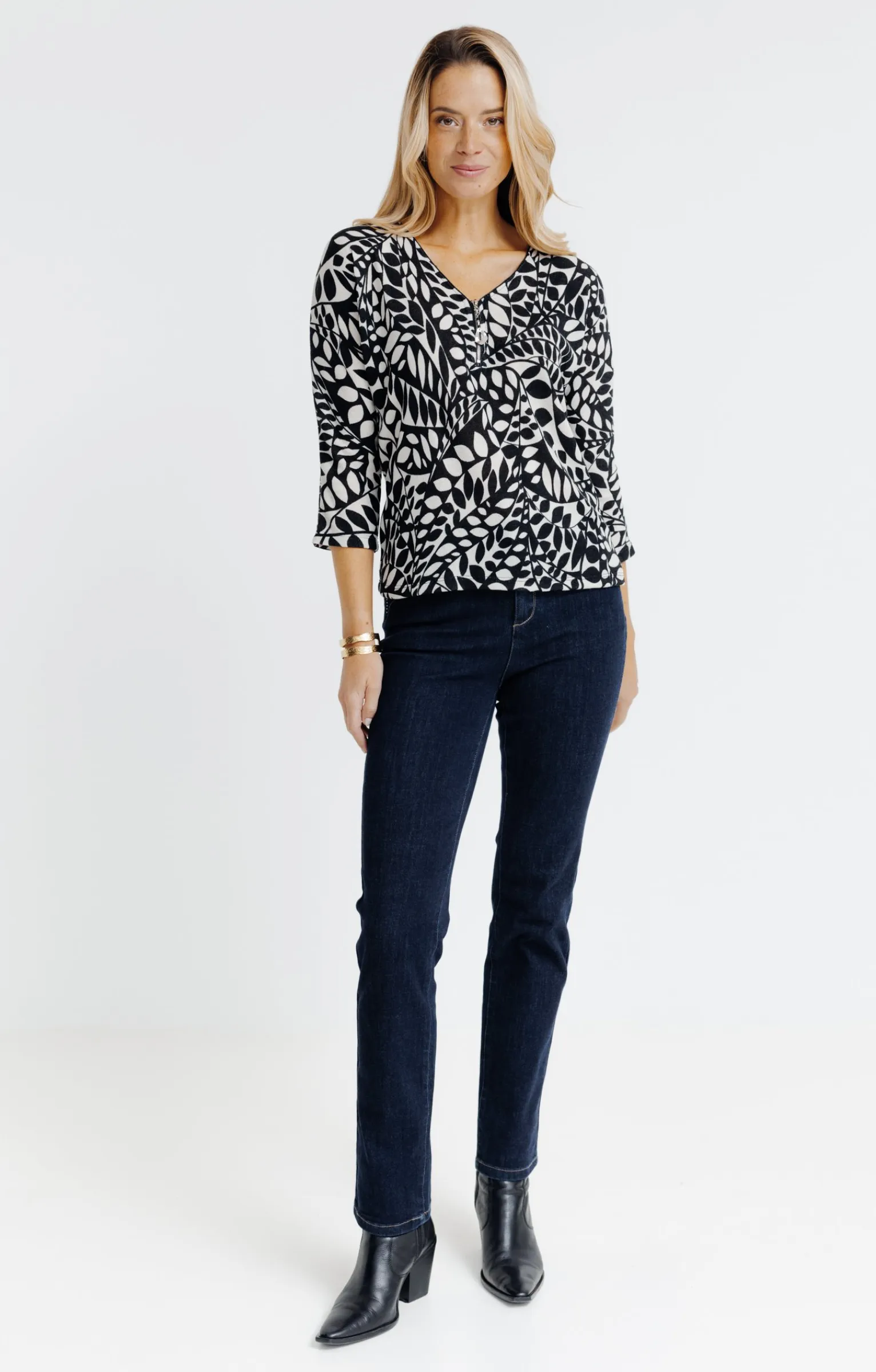 Pulls & Cardigans<Armand Thiery PULL IMPRIME ALL OVER - Écru