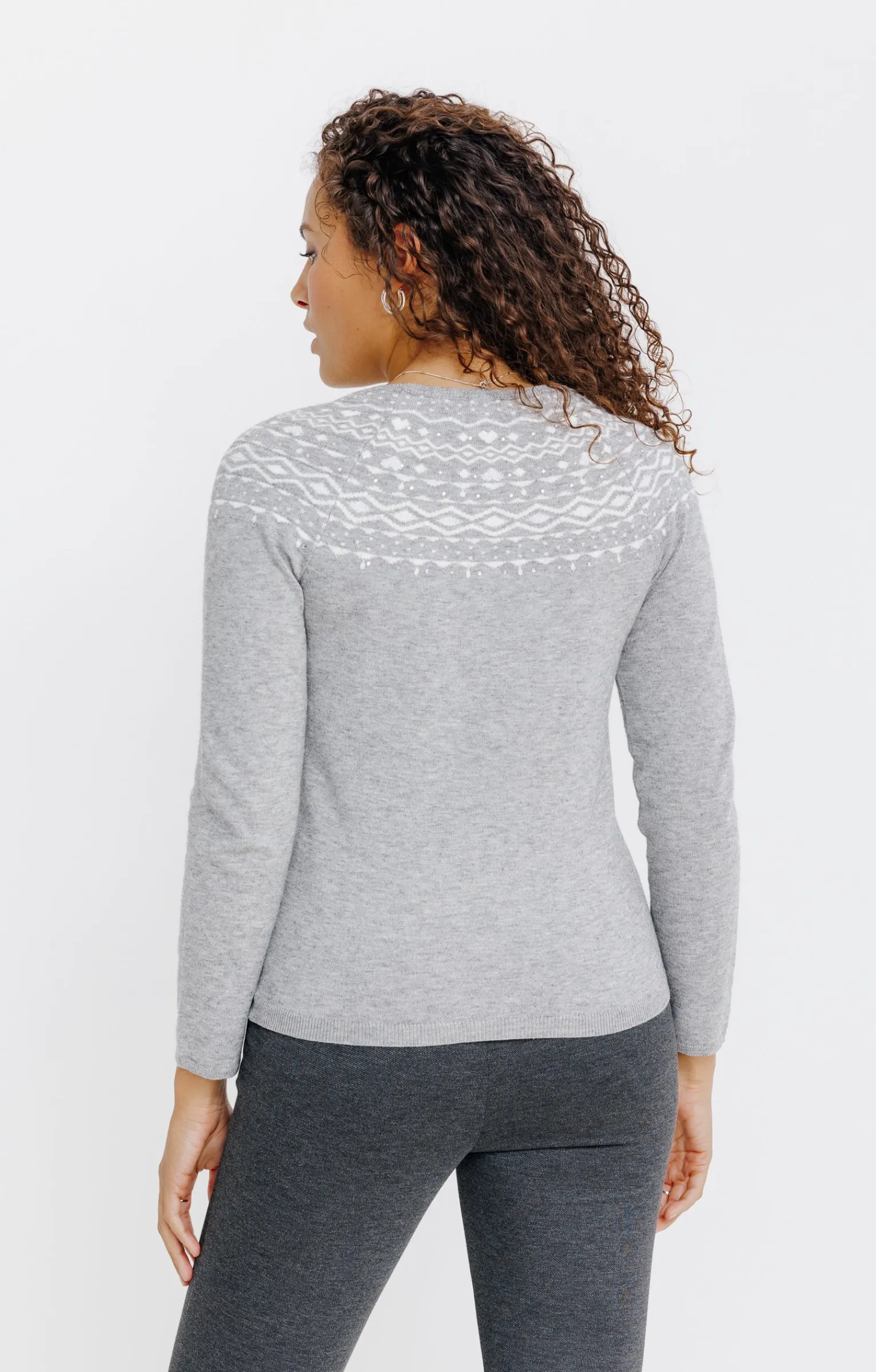 Pulls & Cardigans<Armand Thiery PULL JACQUARD - Grismoyen