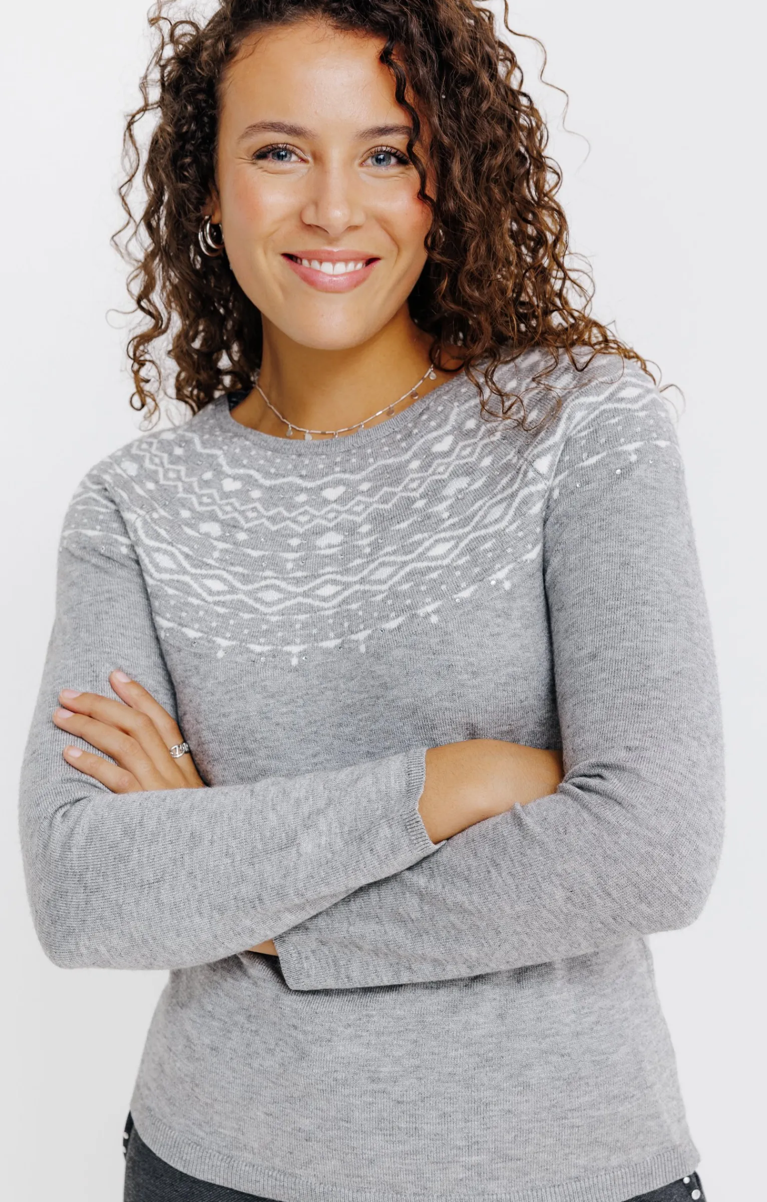 Pulls & Cardigans<Armand Thiery PULL JACQUARD - Grismoyen