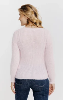 Pulls & Cardigans<Armand Thiery Pull maille anglaise - Rose
