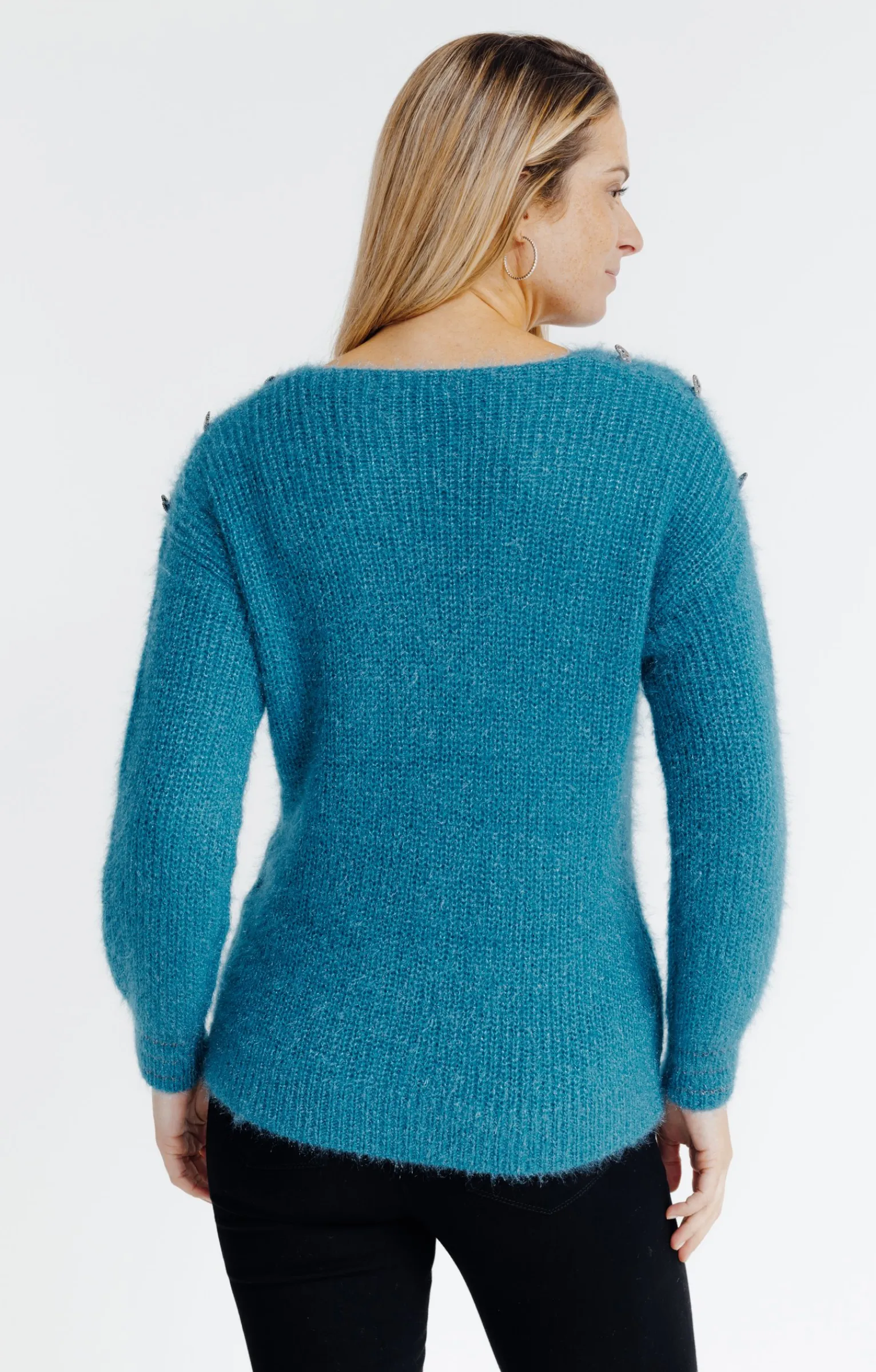 Pulls & Cardigans<Armand Thiery Pull maille anglaise - Canard