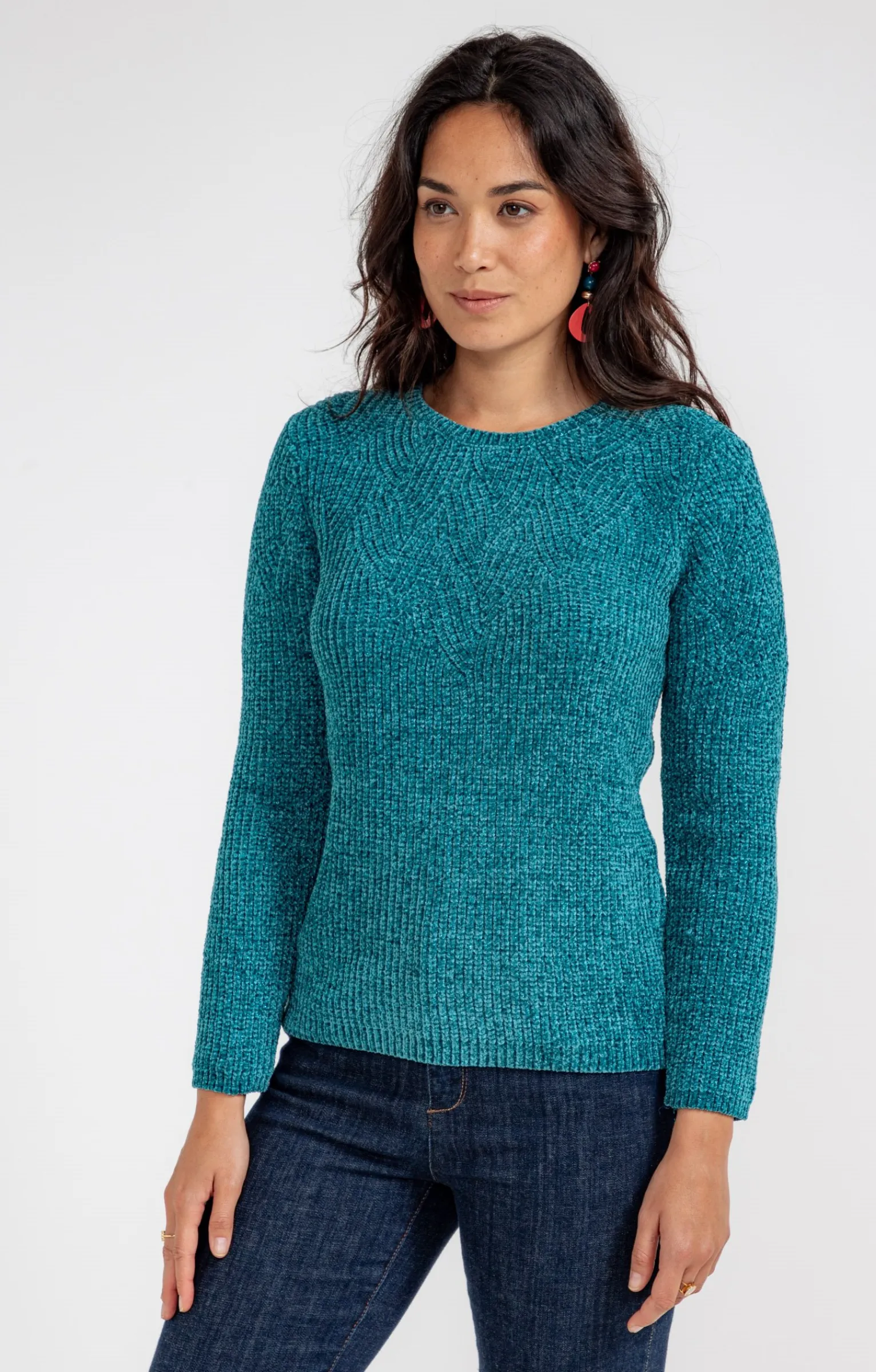 Pulls & Cardigans<Armand Thiery Pull maille anglaise - Canard