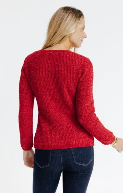 Pulls & Cardigans<Armand Thiery Pull maille anglaise - Rouge