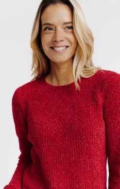 Pulls & Cardigans<Armand Thiery Pull maille anglaise - Rouge