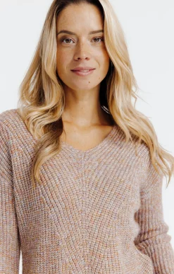 Pulls & Cardigans<Armand Thiery Pull maille anglaise - Melon
