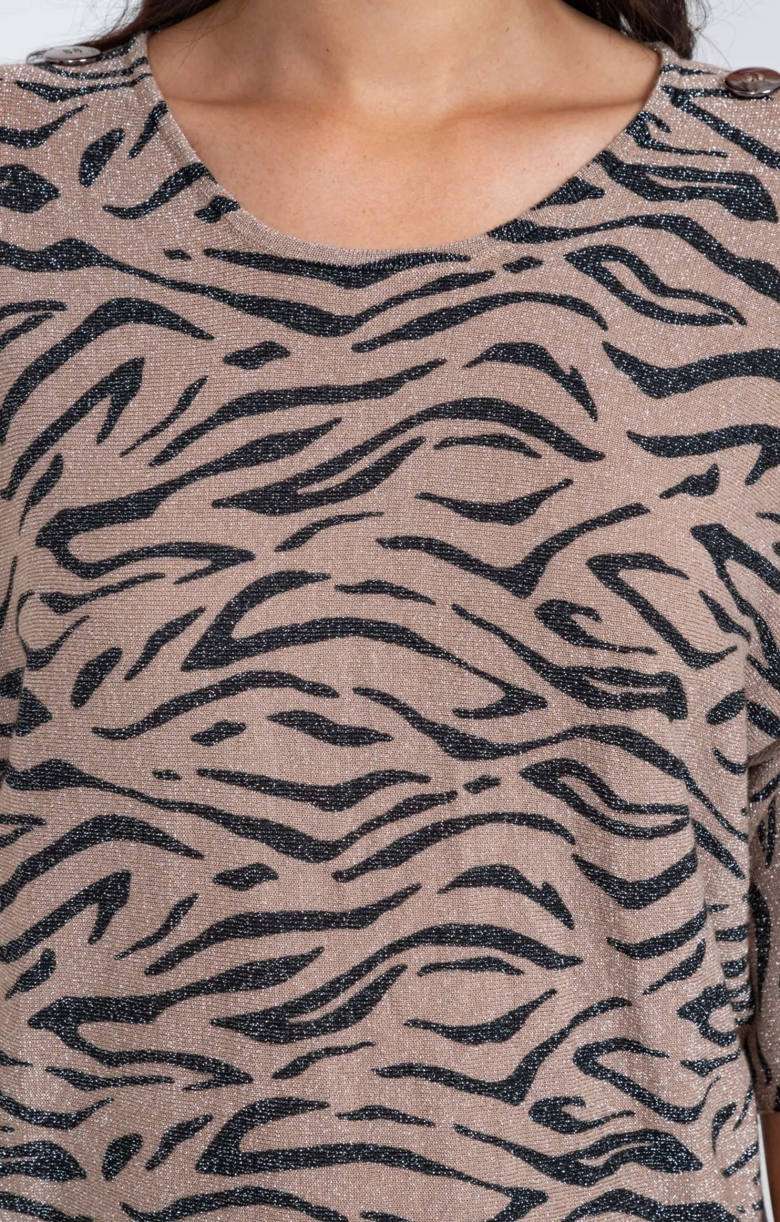 Pulls & Cardigans<Armand Thiery Pull maille brillante - Camel