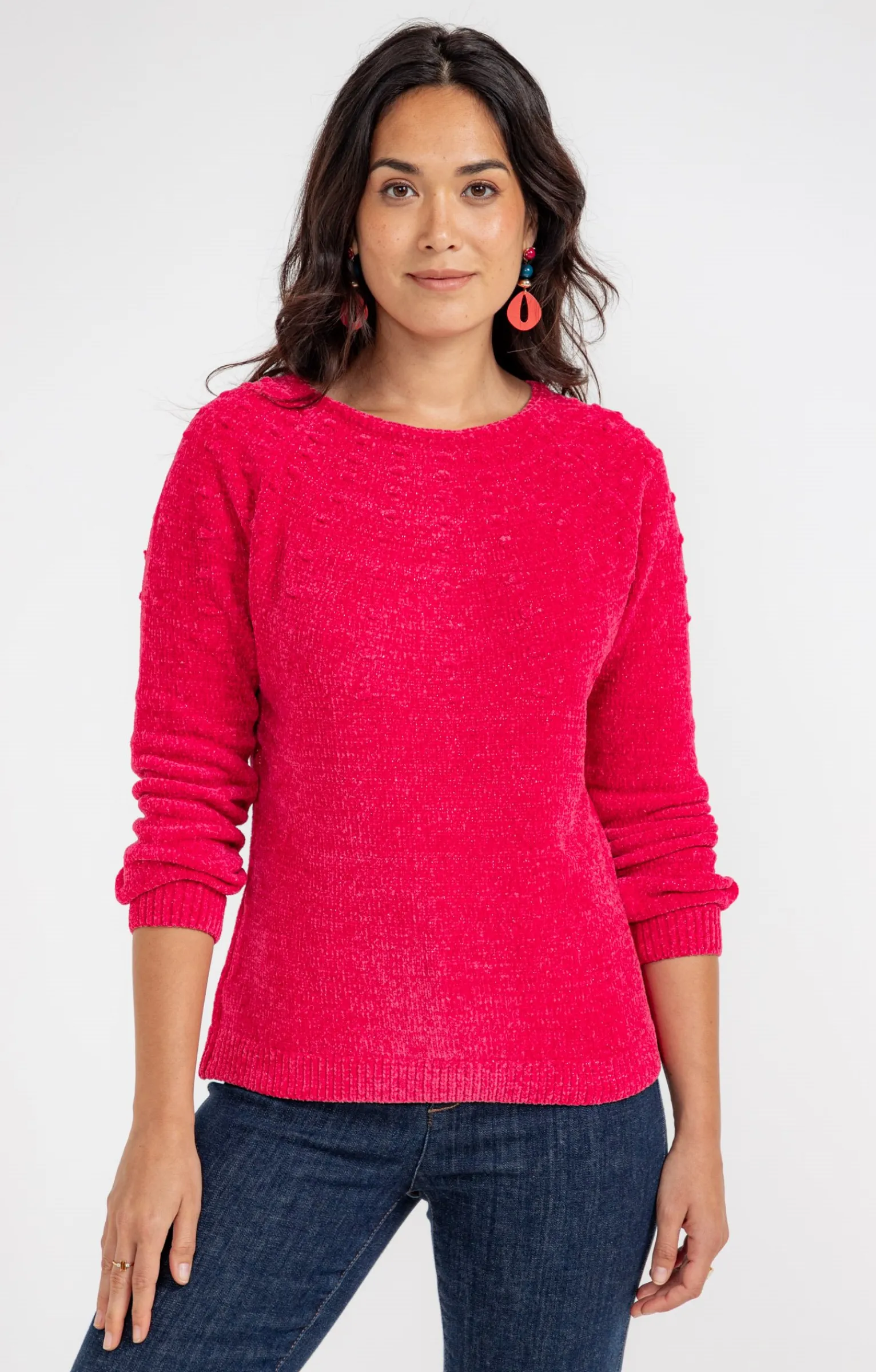 Pulls & Cardigans<Armand Thiery Pull maille chenille - Blush