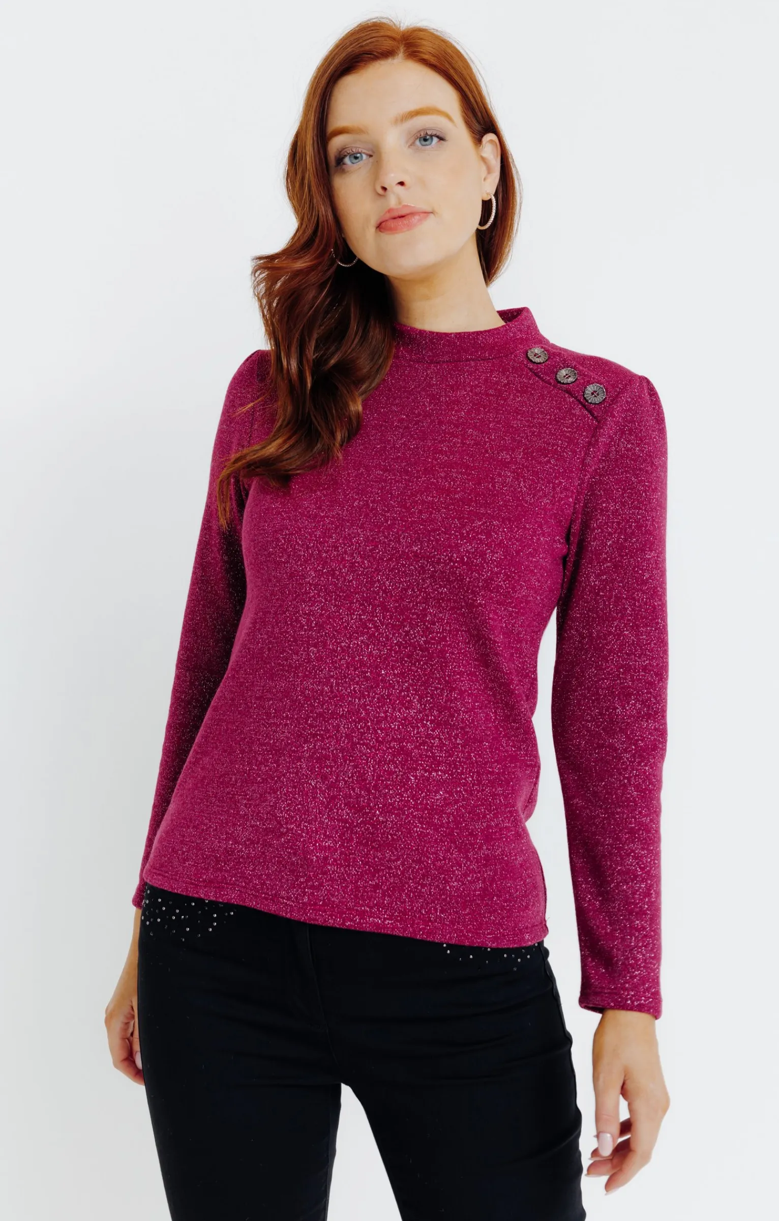 Pulls & Cardigans<Armand Thiery PULL MAILLE LUREX - Liedevin