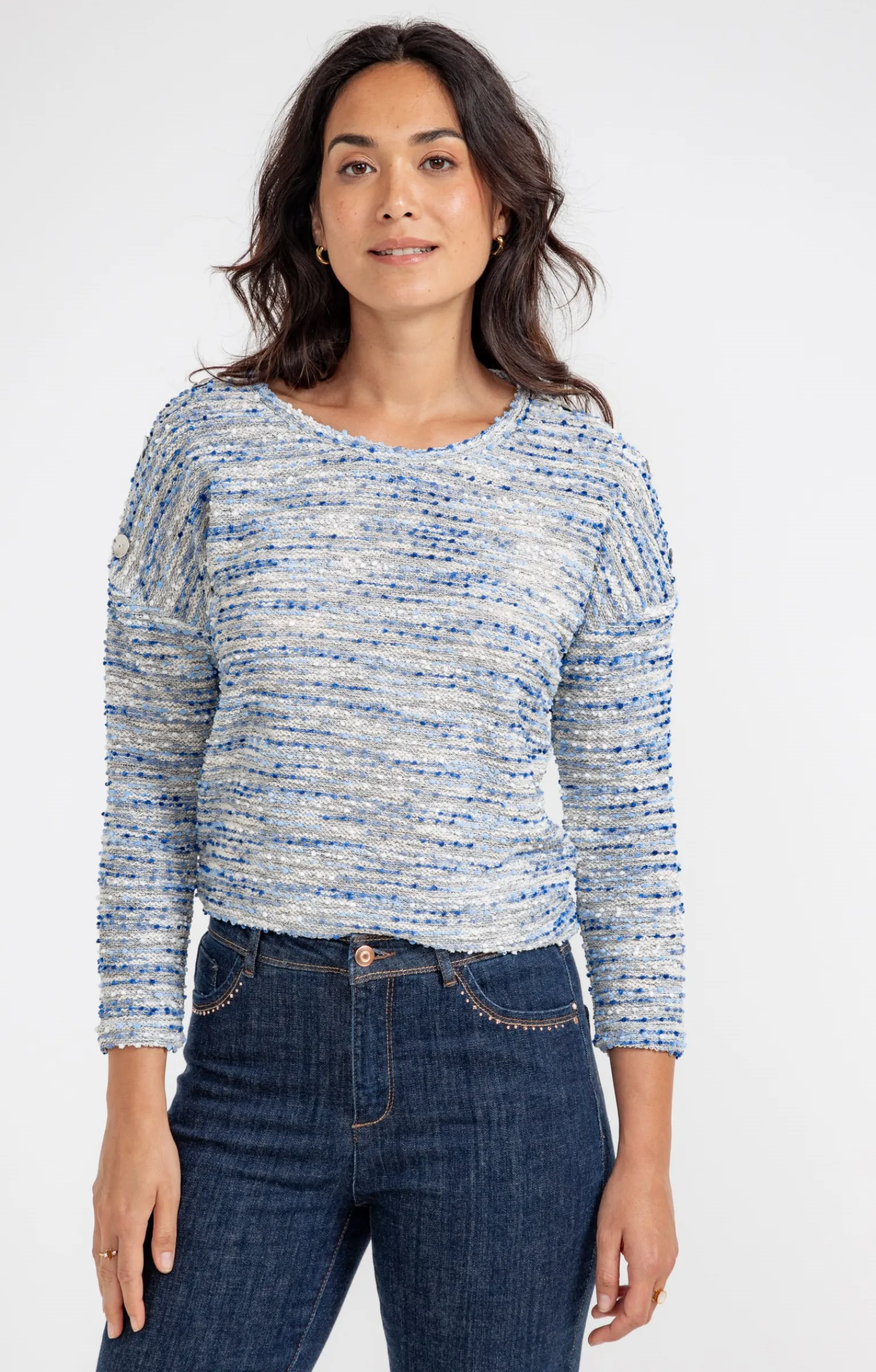 Pulls & Cardigans<Armand Thiery Pull maille popcorn -