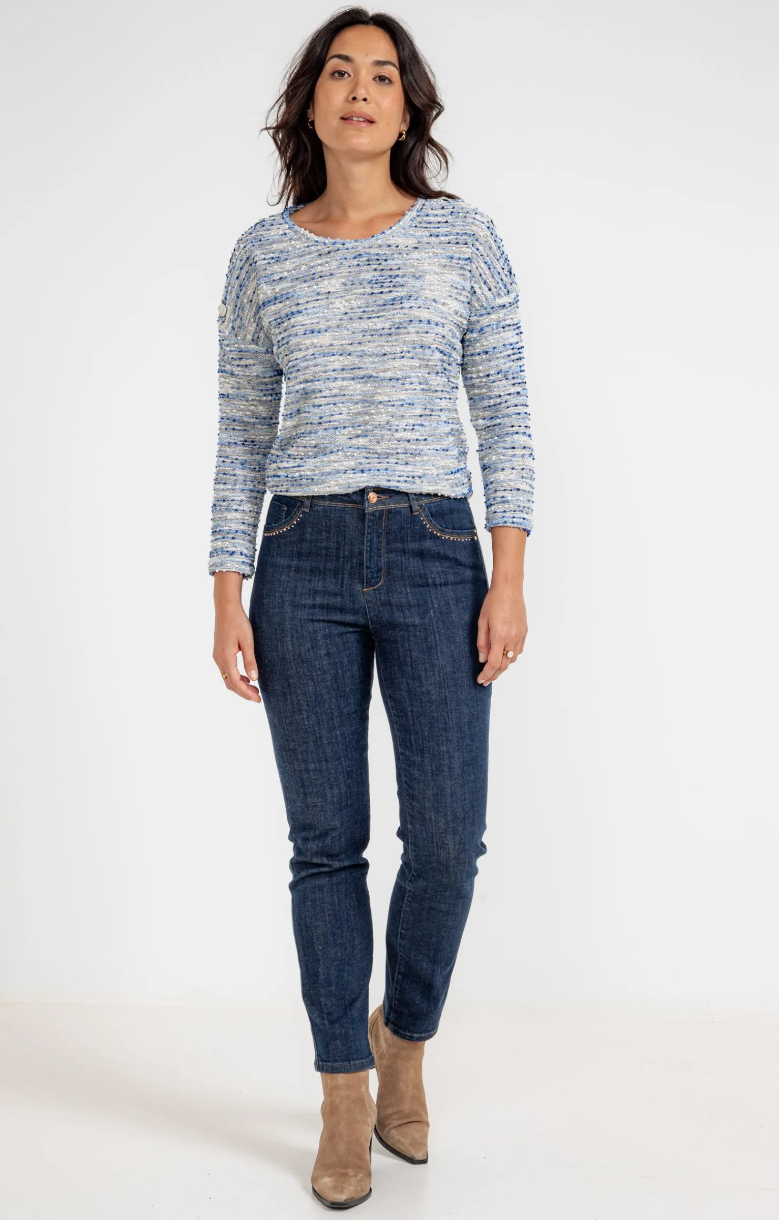 Pulls & Cardigans<Armand Thiery Pull maille popcorn -