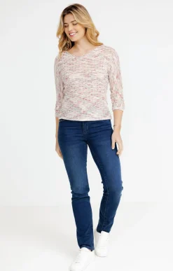 Pulls & Cardigans<Armand Thiery Pull manches 3/4 - Violet