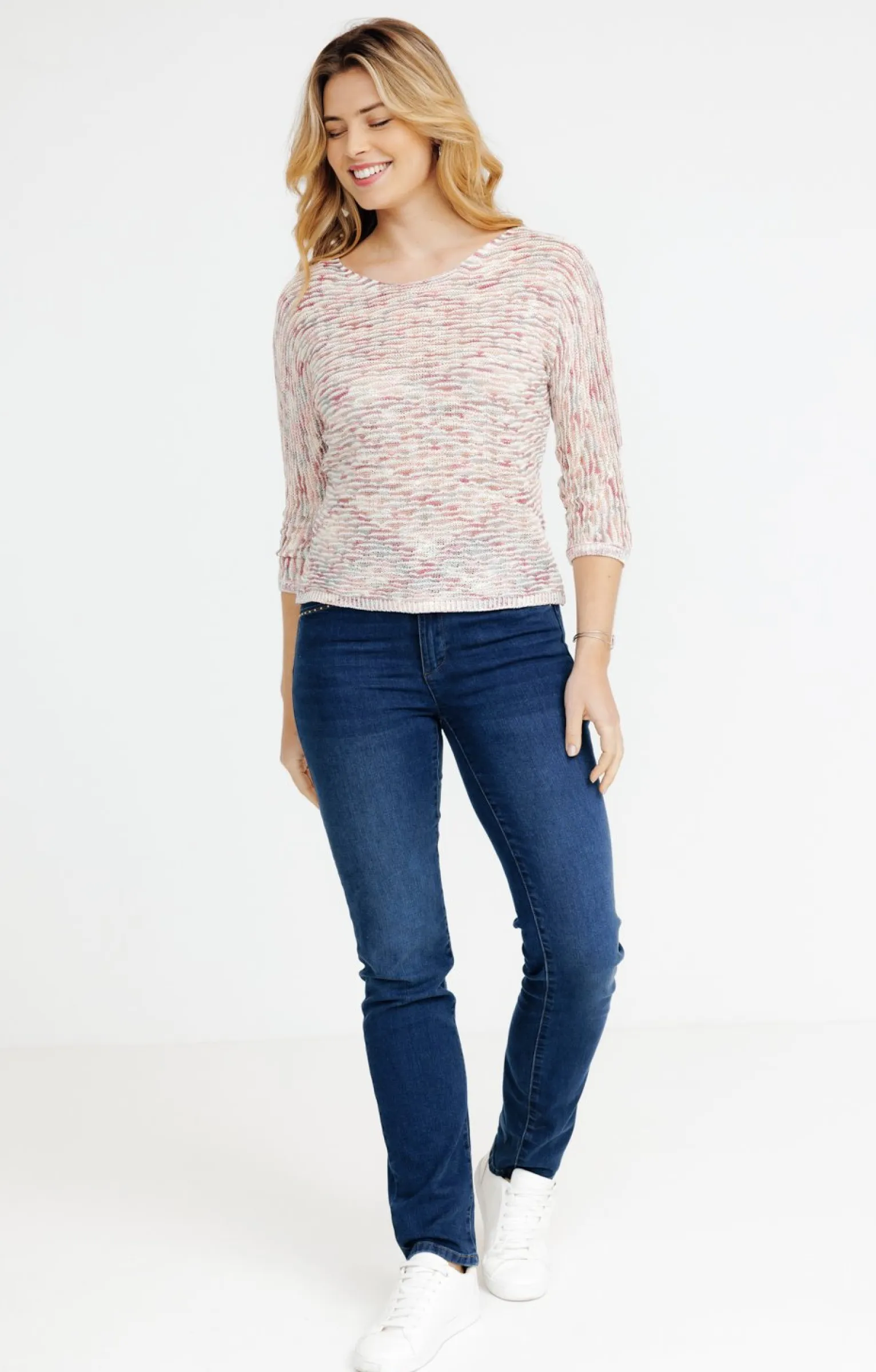Pulls & Cardigans<Armand Thiery Pull manches 3/4 - Violet