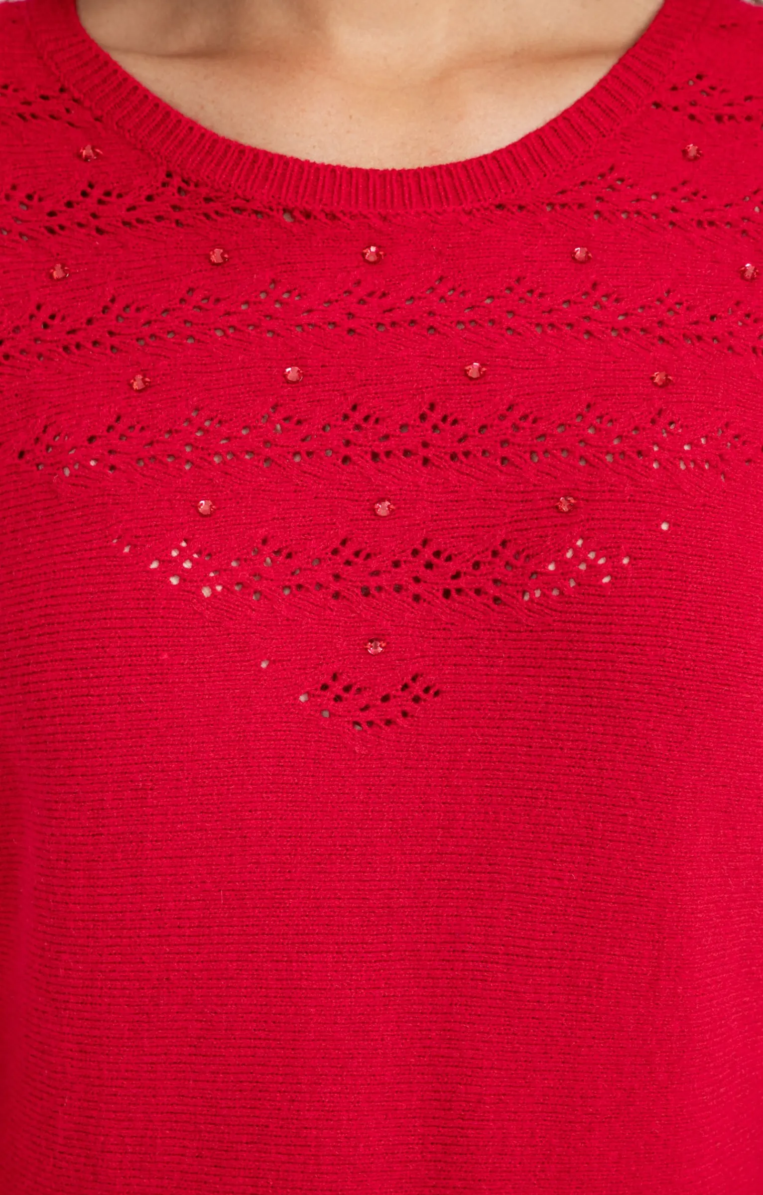 Pulls & Cardigans<Armand Thiery Pull manches chauve-souris - Rouge