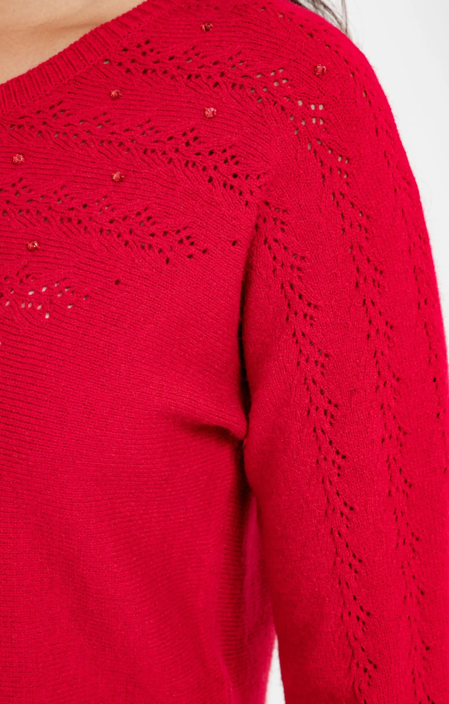 Pulls & Cardigans<Armand Thiery Pull manches chauve-souris - Rouge